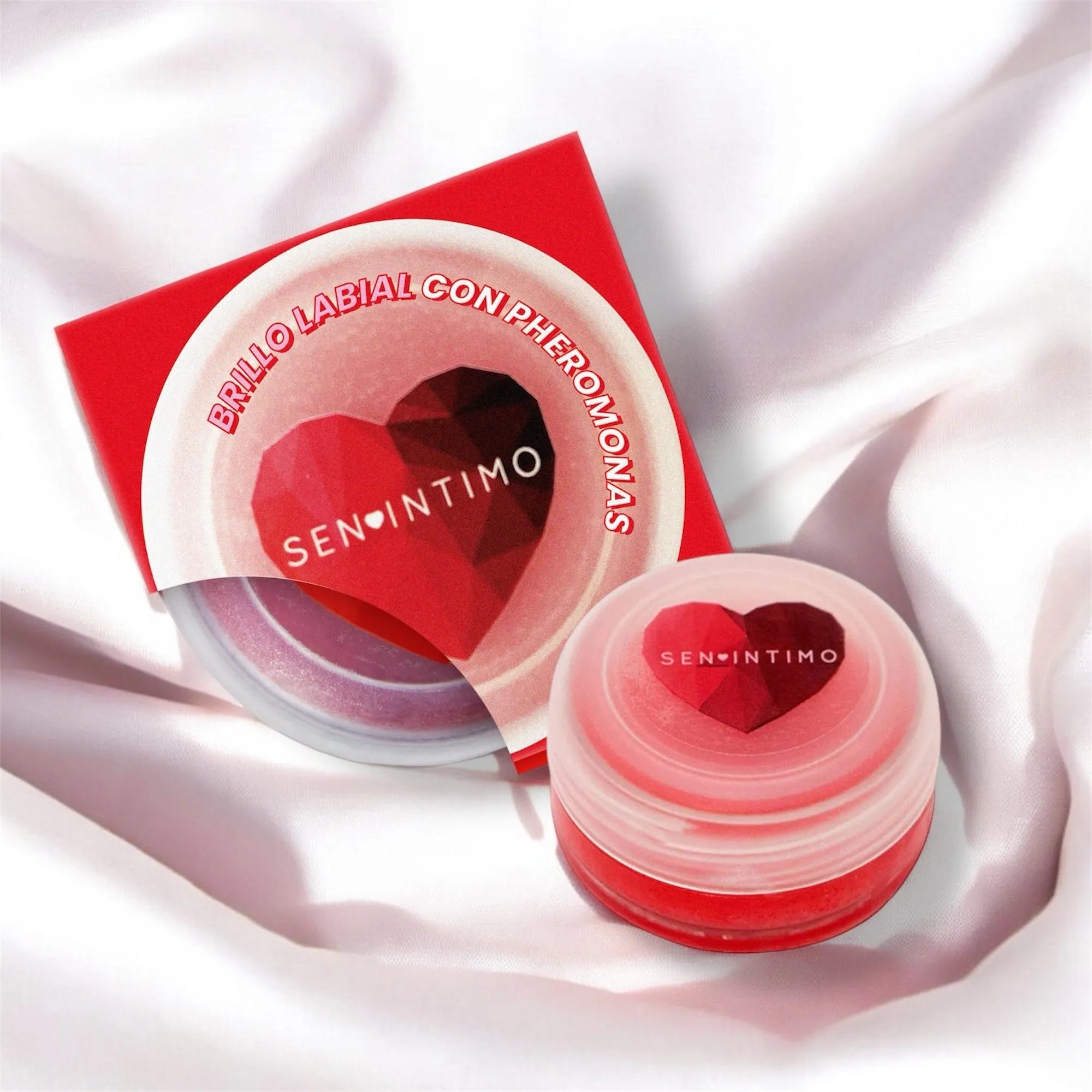 Brillo labial con feromonas frutos rojos®