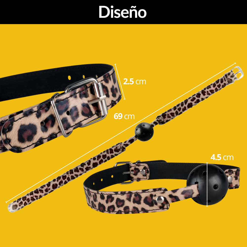 Mordaza Print Bola Sometedor®